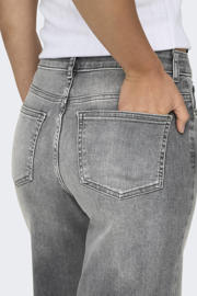 thumbnail: ONLY high waist wide leg jeans ONLMADISON grey denim