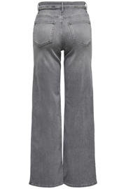 thumbnail: ONLY high waist wide leg jeans ONLMADISON grey denim