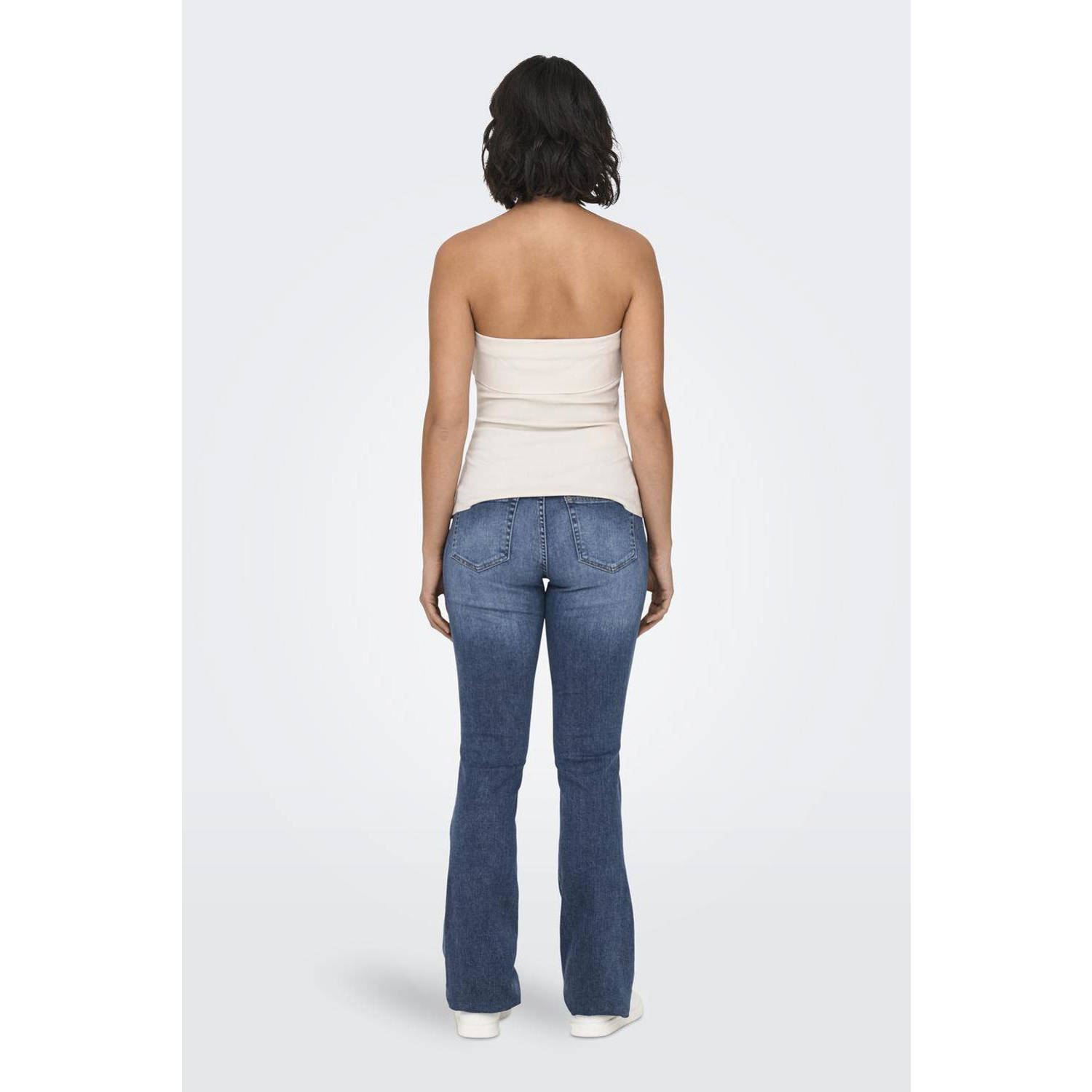 ONLY flared jeans ONLBLUSH medium blue denim