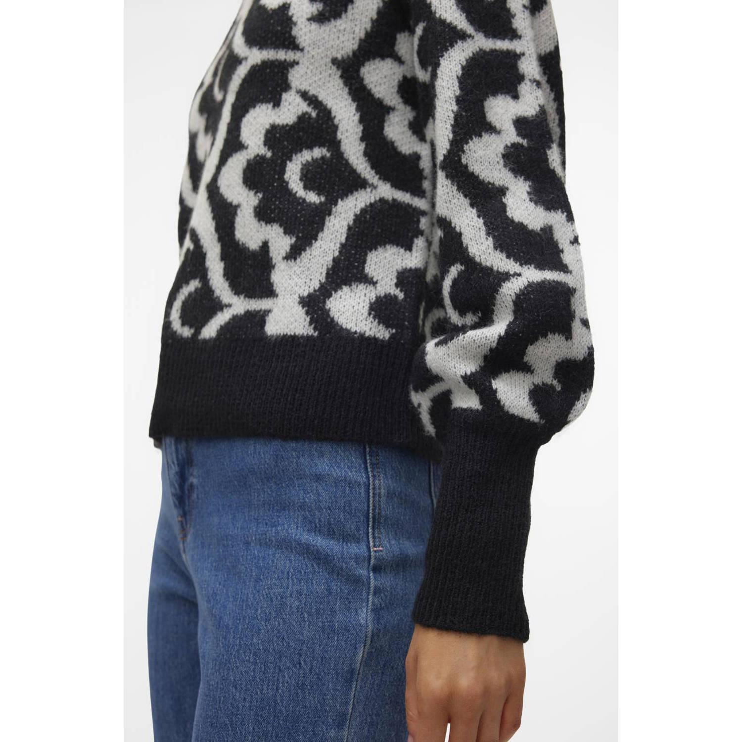 VERO MODA gebreide trui zwart