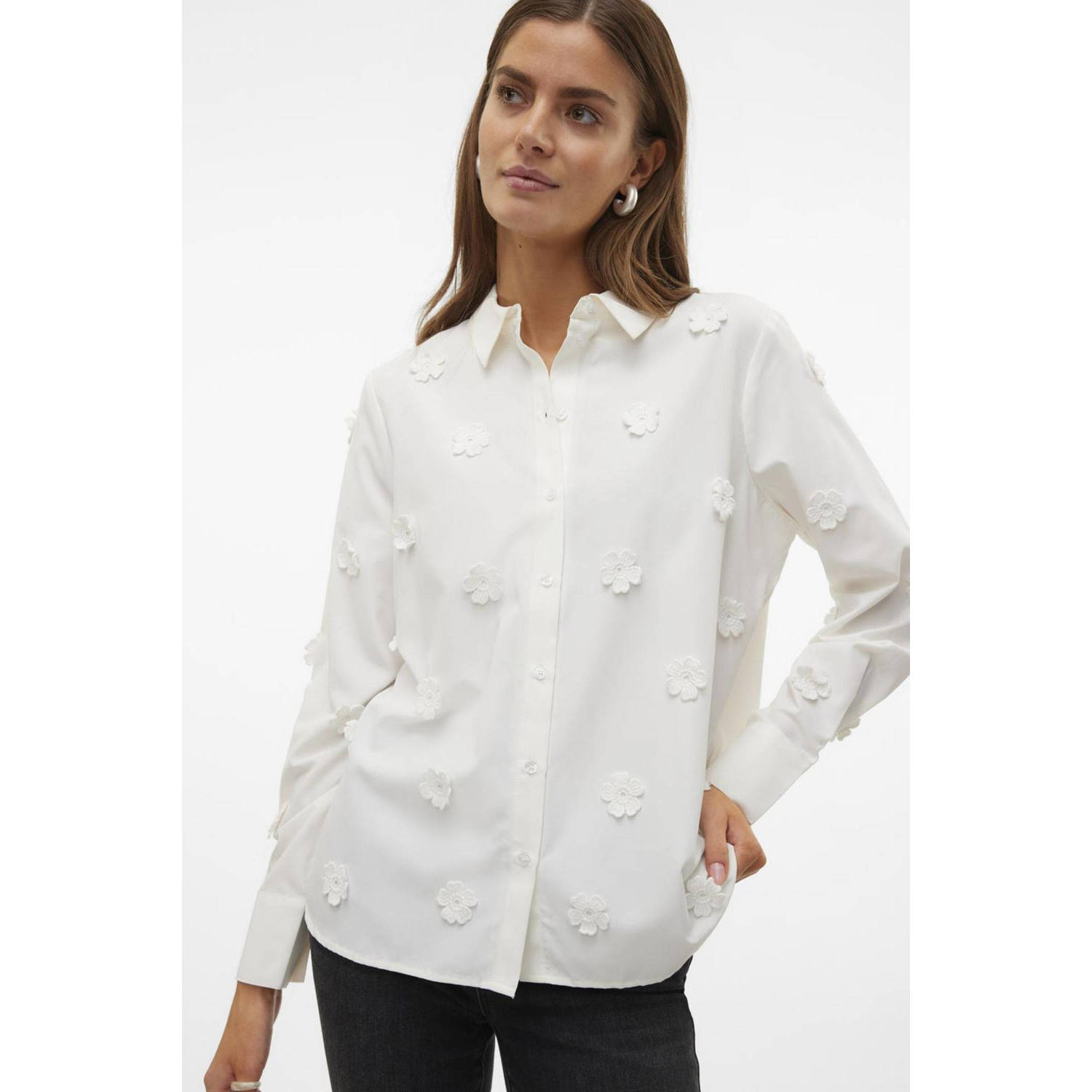 VERO MODA blouse VMTIKA ecru