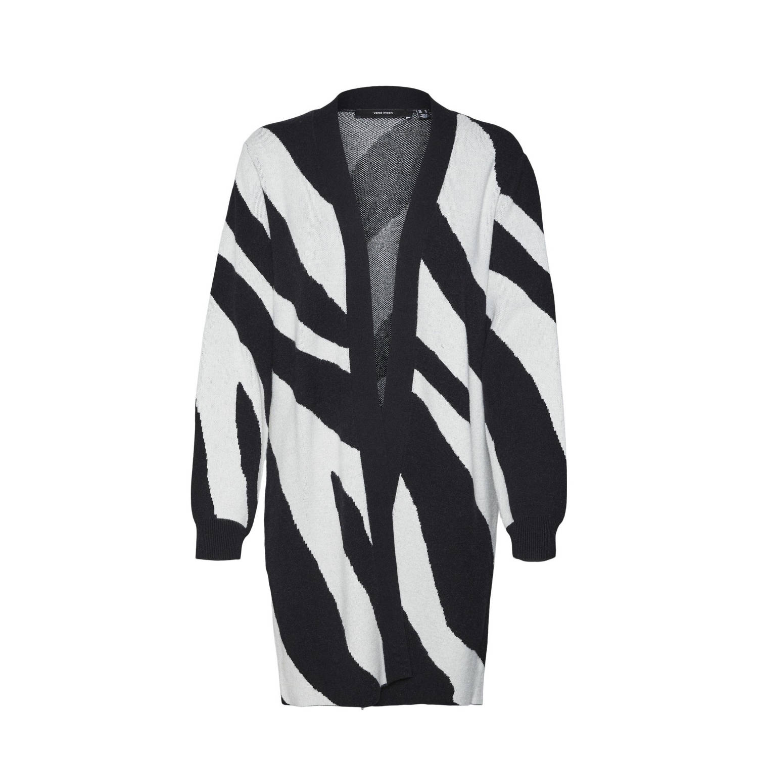 Vero Moda Loose fit cardigan met two-tone-motief model 'NANCY'