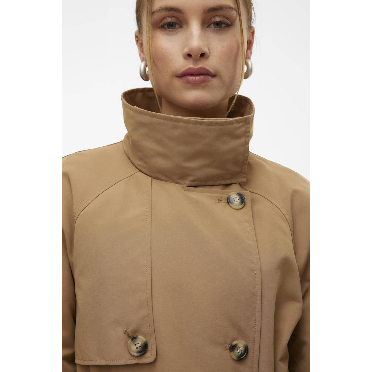 VERO MODA trenchcoat tussen VMTHEA camel