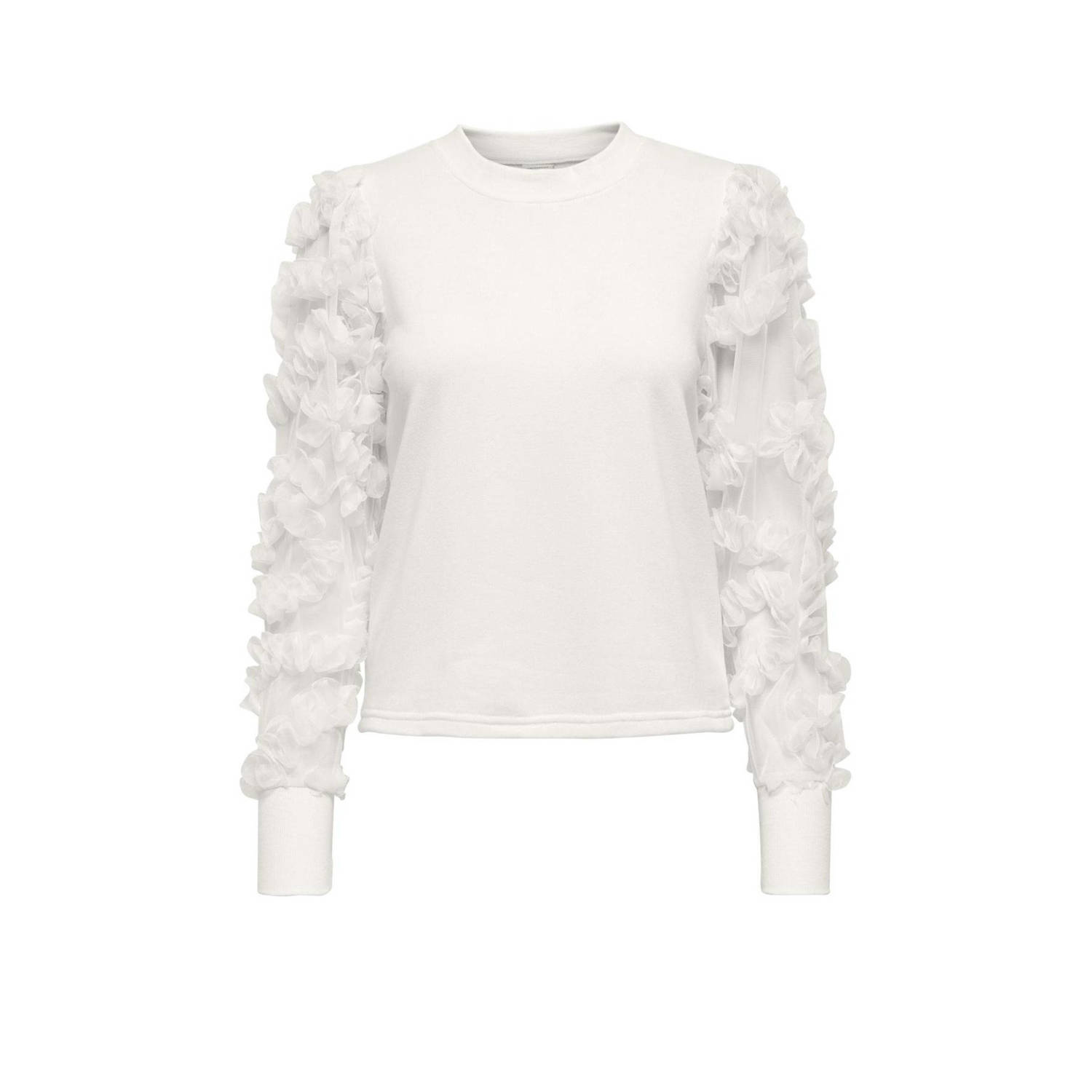 JDY Shelly Sterk x Wehkamp semi-transparante sweater FAIRVIEW