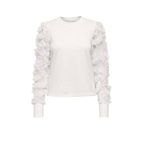 Shelly Sterk x JDY x Wehkamp semi-transparante sweater JDYFAIRVIEW afbeelding