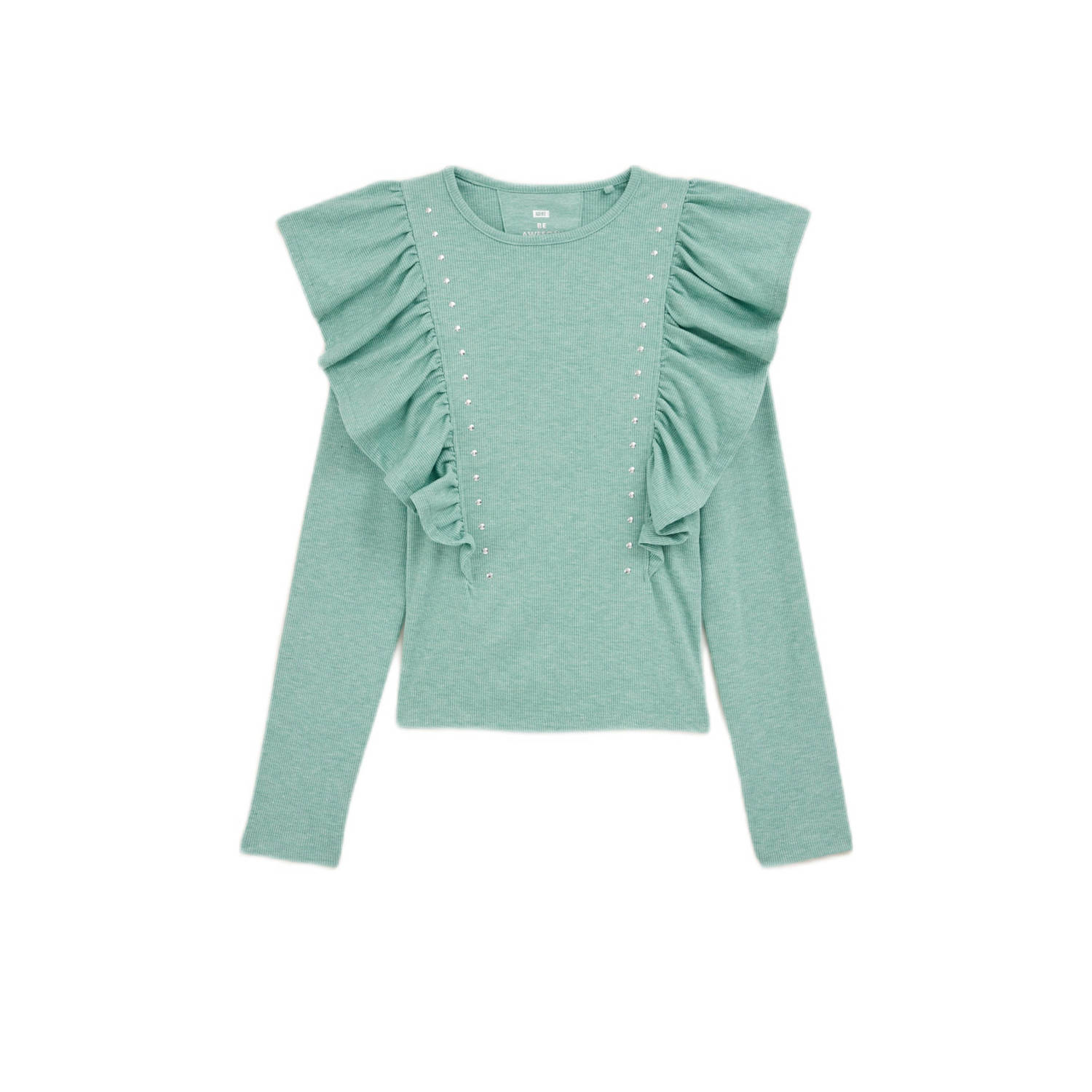 WE Fashion T-shirt mintgroen