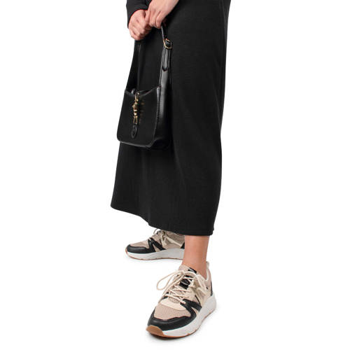 POSH by Poelman Carocel chunky sneakers beige/zwart afbeelding