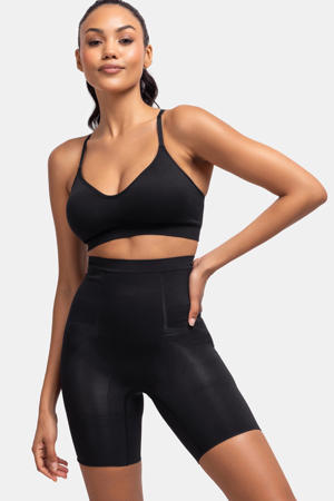 high waist corrigerende short Absolute Sculpt zwart