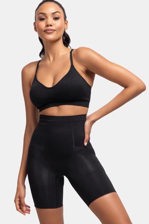 high waist corrigerende short Absolute Sculpt zwart