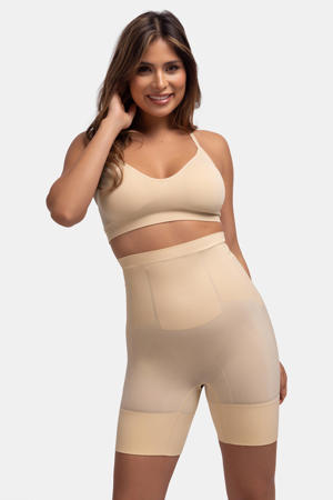 high waist corrigerende short Absolute Sculpt beige