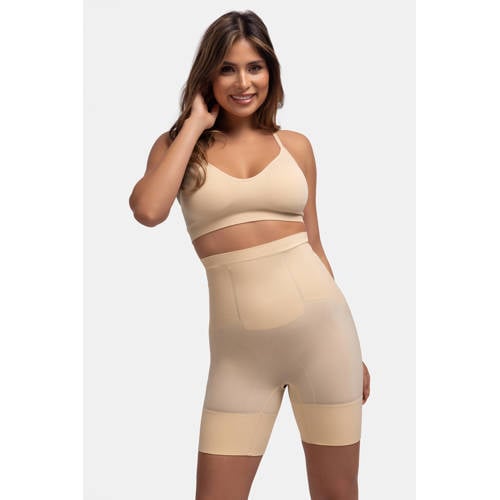 Dorina high waist corrigerende short Absolute Sculpt beige afbeelding