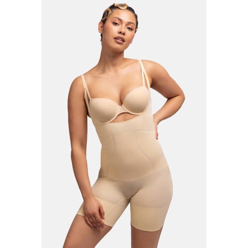 Dorina open bust corrigerende bodysuit Absolute Sculpt beige afbeelding