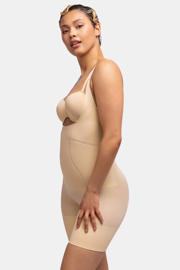 thumbnail: Dorina open bust corrigerende bodysuit Absolute Sculpt beige