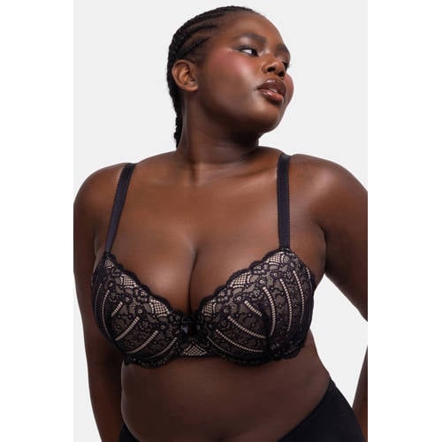 Dorina Curve voorgevormde beugelbh Celine zwart afbeelding
