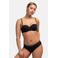 Dorina medium absorberende menstruatieslip Moon (set van 2) zwart