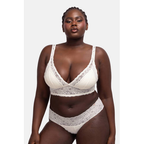Dorina voorgevormde bralette Lana (set van 2) groen/ecru afbeelding