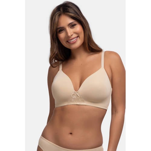Dorina voorgevormde bh zonder beugel Michelle beige afbeelding