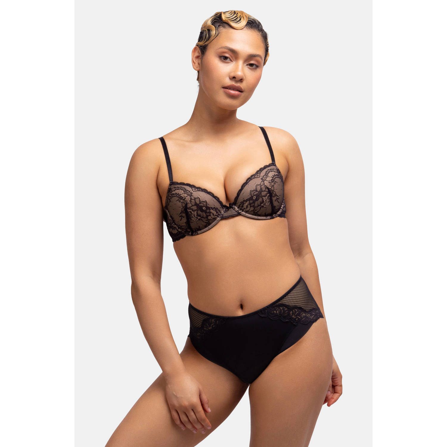 Dorina slip Kaia zwart