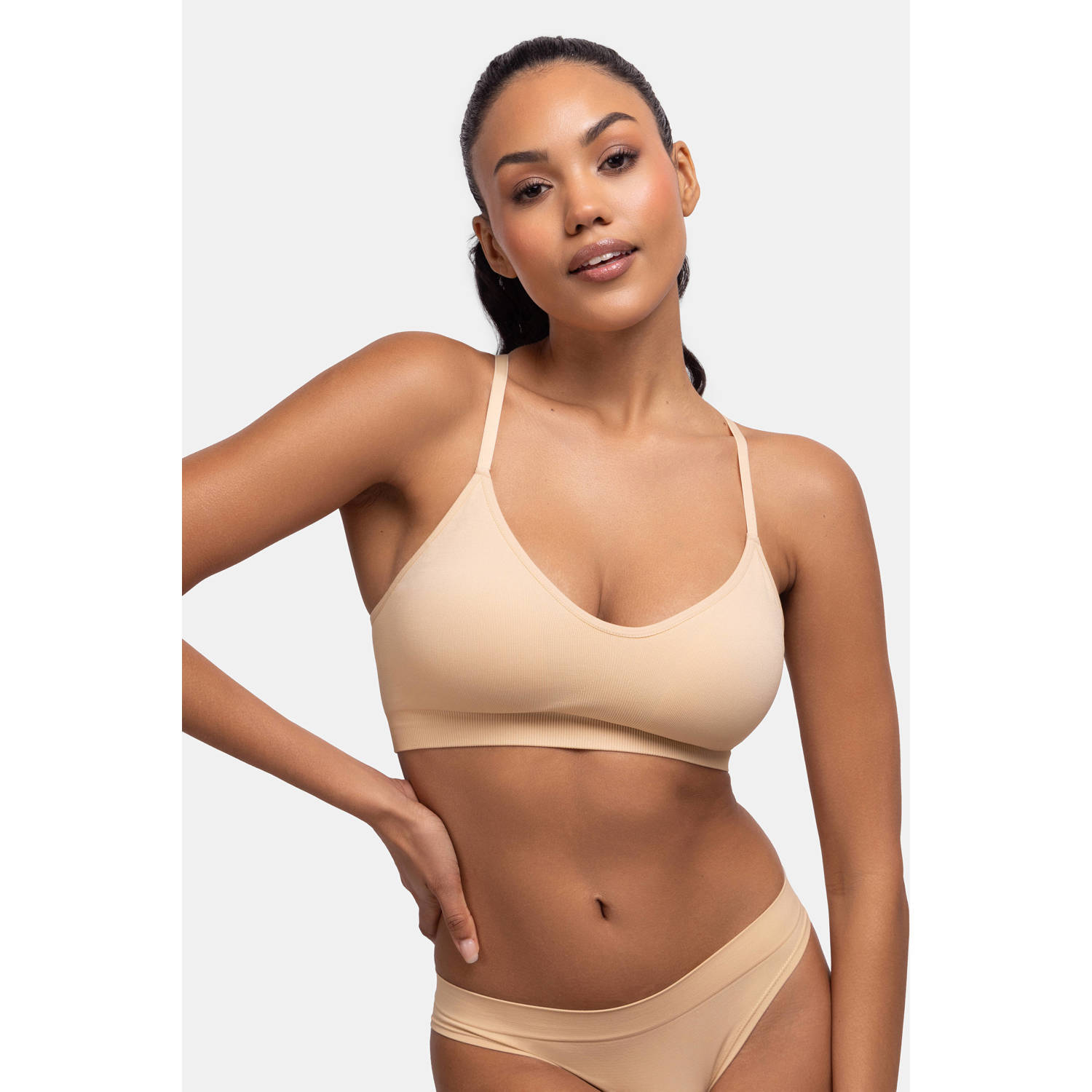 Dorina voorgevormde bralette Revive beige