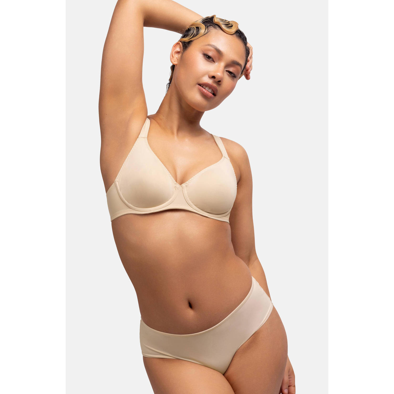 Dorina niet-voorgevormde beugelbh Lindsay beige