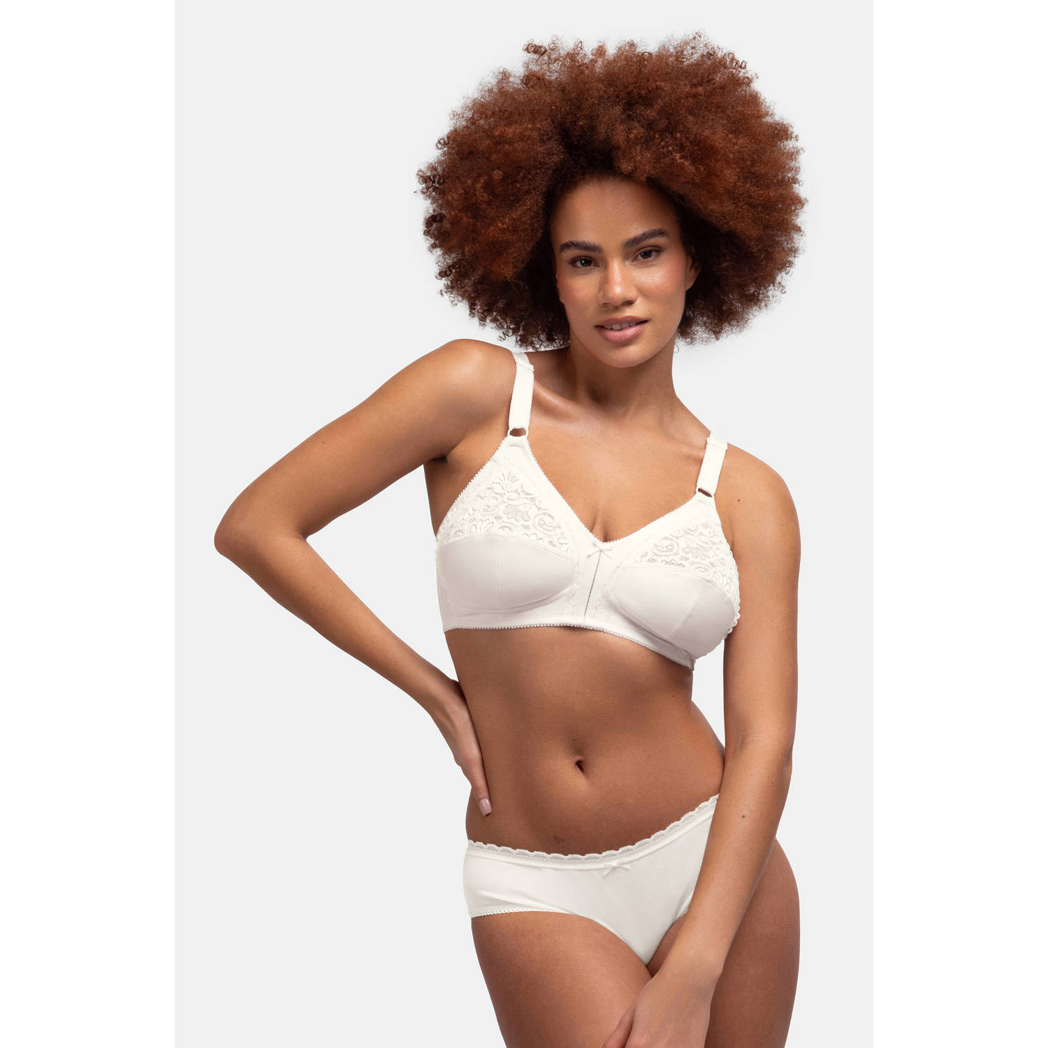 Dorina hipster Naomi (set van 5) zwart beige ecru