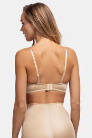 thumbnail: Dorina voorgevormde strapless bh zonder beugel Sublime Sculpt beige