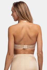 thumbnail: Dorina voorgevormde strapless bh zonder beugel Sublime Sculpt beige