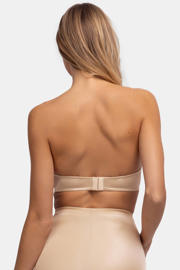 thumbnail: Dorina voorgevormde strapless bh zonder beugel Sublime Sculpt beige