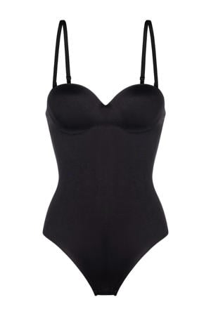 strapless corrigerende stringbody Sublime Sculpt zwart