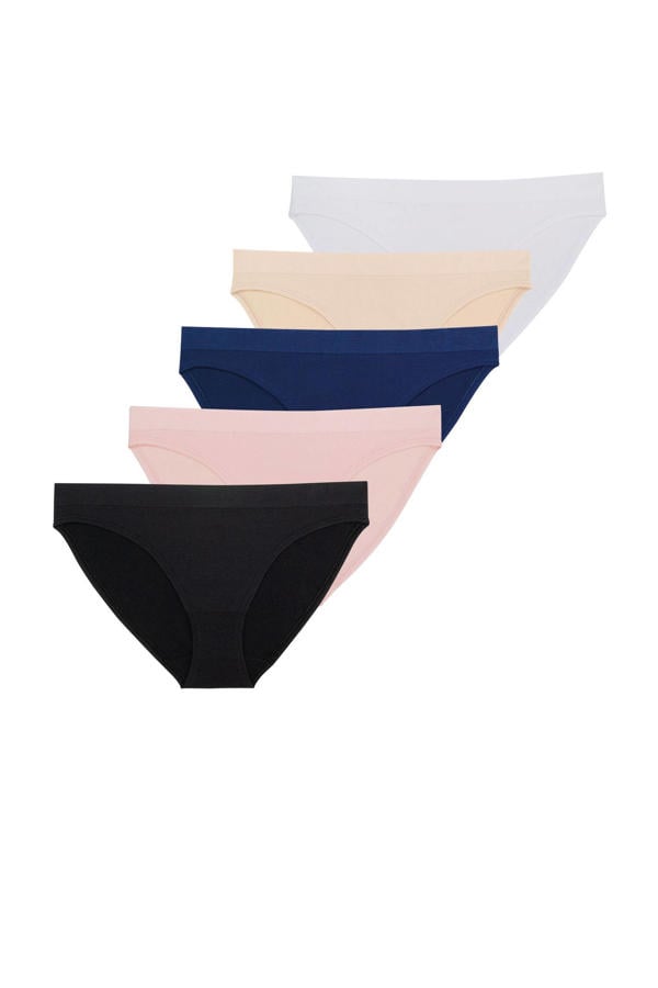 Dorina Lot De 3 Brassières En Maille Circulaire, FLO, Rose/Noir