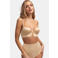 Dorina laag uitgesneden voorgevormde T-shirt-bh met beugel Sublime Sculpt beige