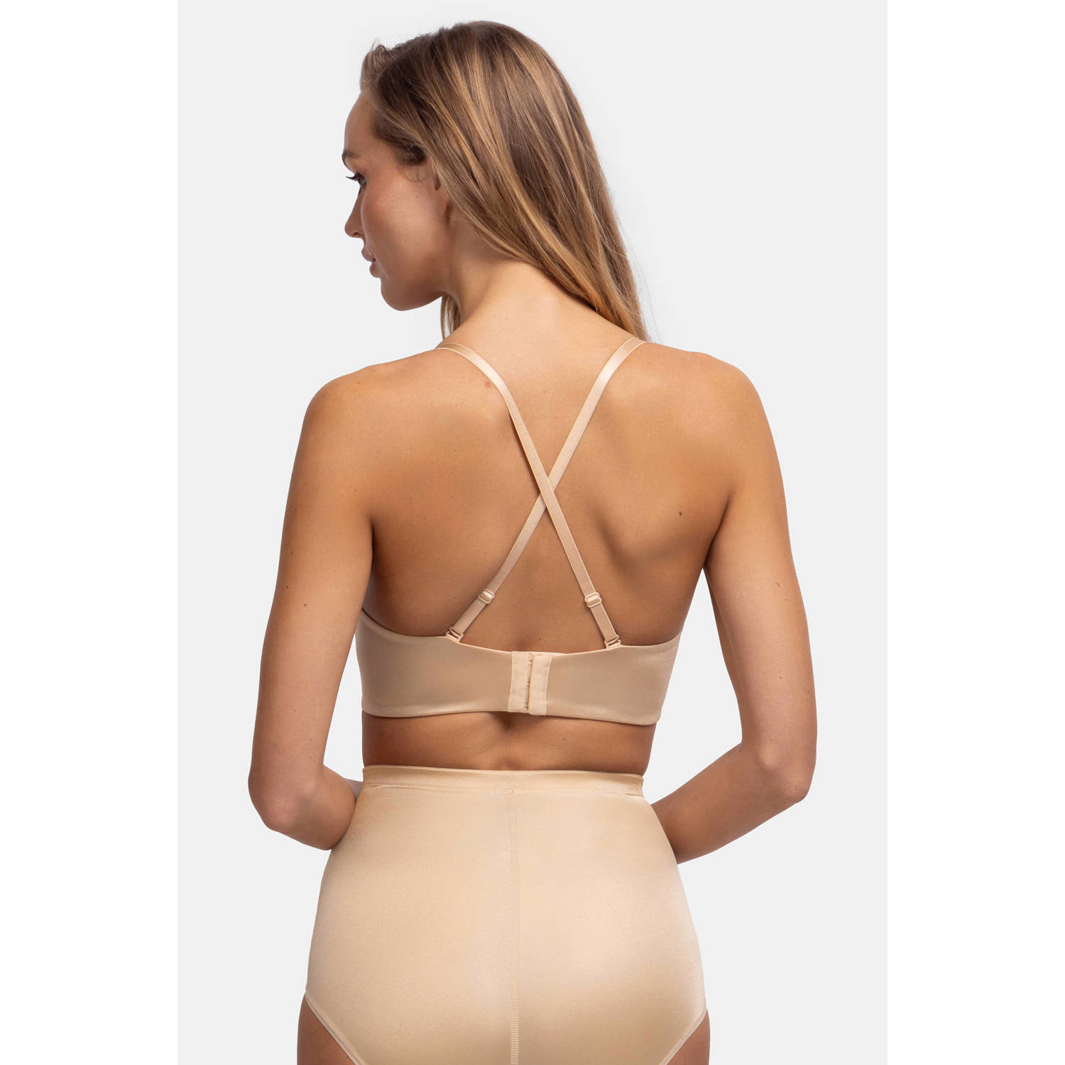 Dorina laag uitgesneden voorgevormde beugelbh Sublime Sculpt beige