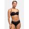 Dorina medium absorberende menstruatieslip Moon met kant (set van 2) zwart