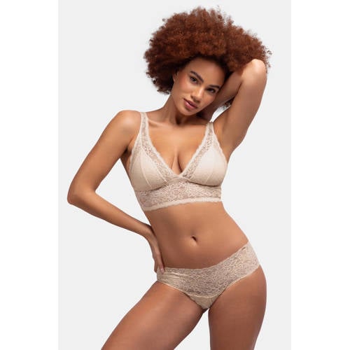Dorina hipster Lana (set van 3) paars/beige/ecru afbeelding