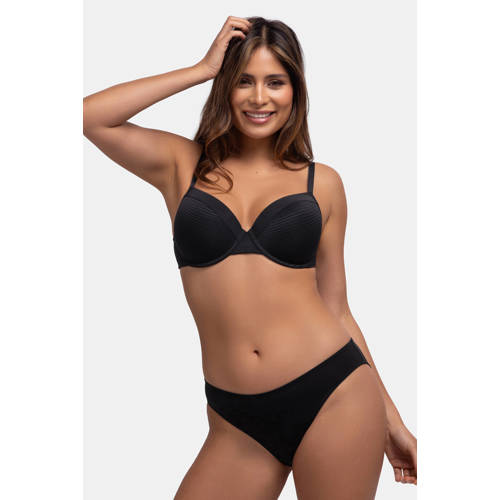 Dorina voorgevormde beugelbh Louise (set van 2) zwart/beige afbeelding