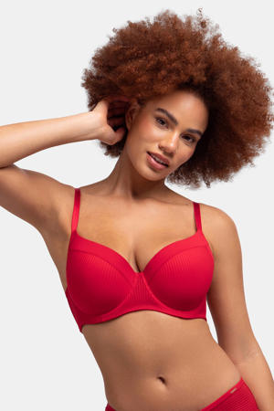 voorgevormde beugelbh Carmen rood