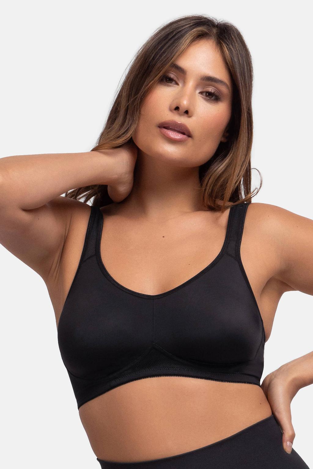 Dorina Curve level 2 sportbh Flex zwart