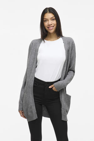 gebreid vest VIRIL grijs