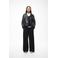 VILA high waist wide leg broek VICLUA zwart
