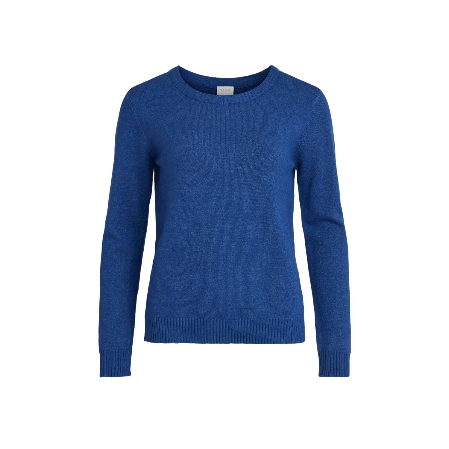 Vila Trui met ronde hals VIRIL O-NECK L S KNIT TOP NOOS