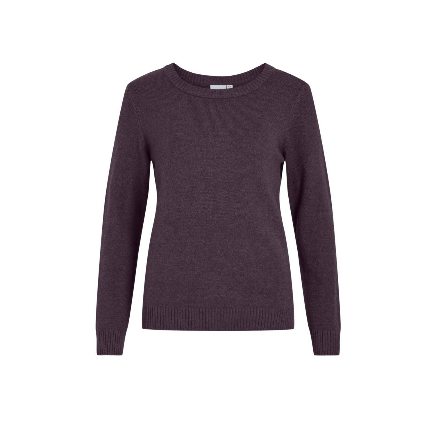 Vila Trui met ronde hals VIRIL O-NECK L S KNIT TOP NOOS