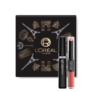 set - Telescopic Lift mascara + Infaillible 24H lipstick - 312 Incessant Russet