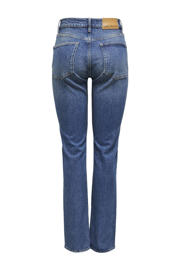 thumbnail: ONLY high waist straight leg jeans ONLWILLOW dark blue denim