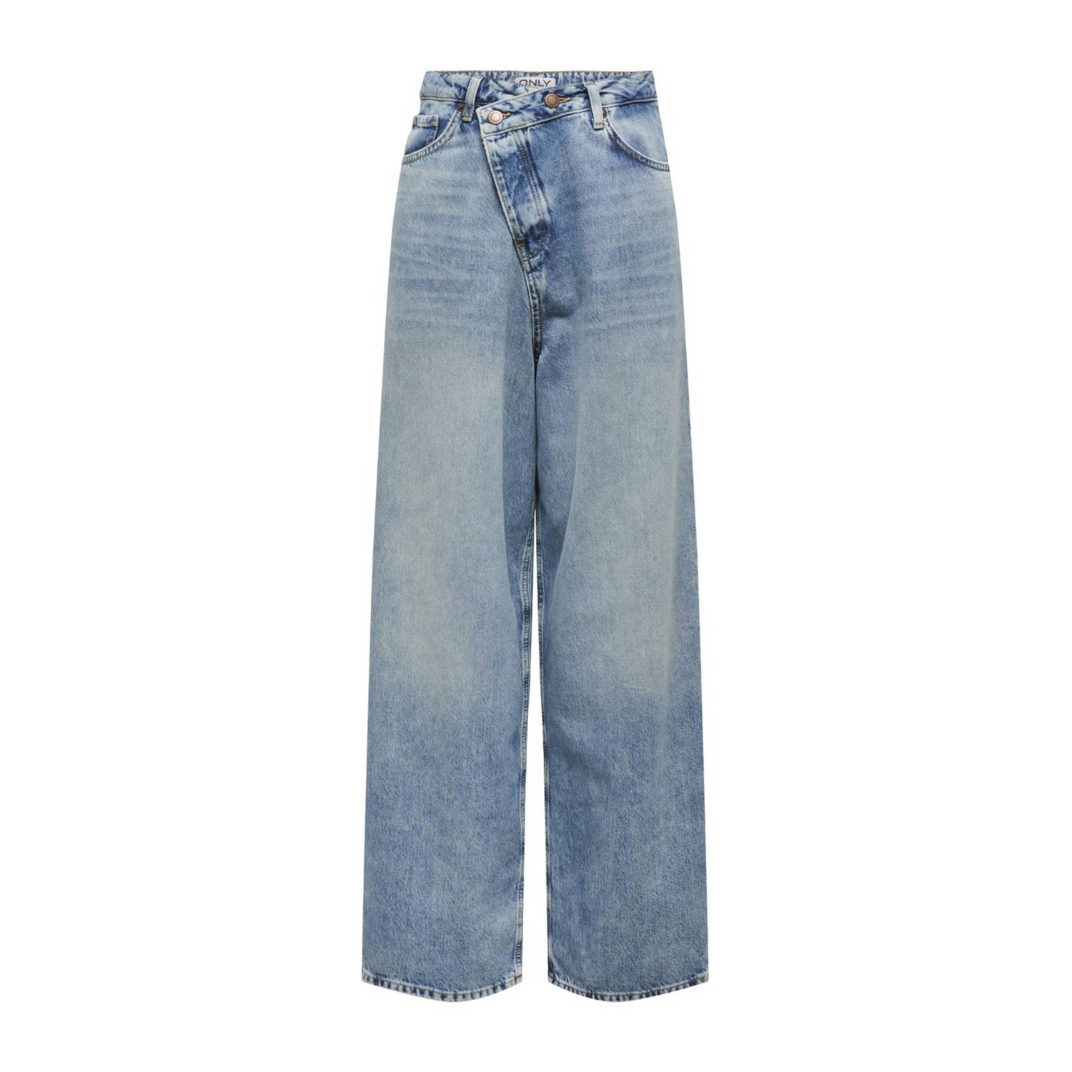 ONLY wide leg jeans ONLECHO light blue denim