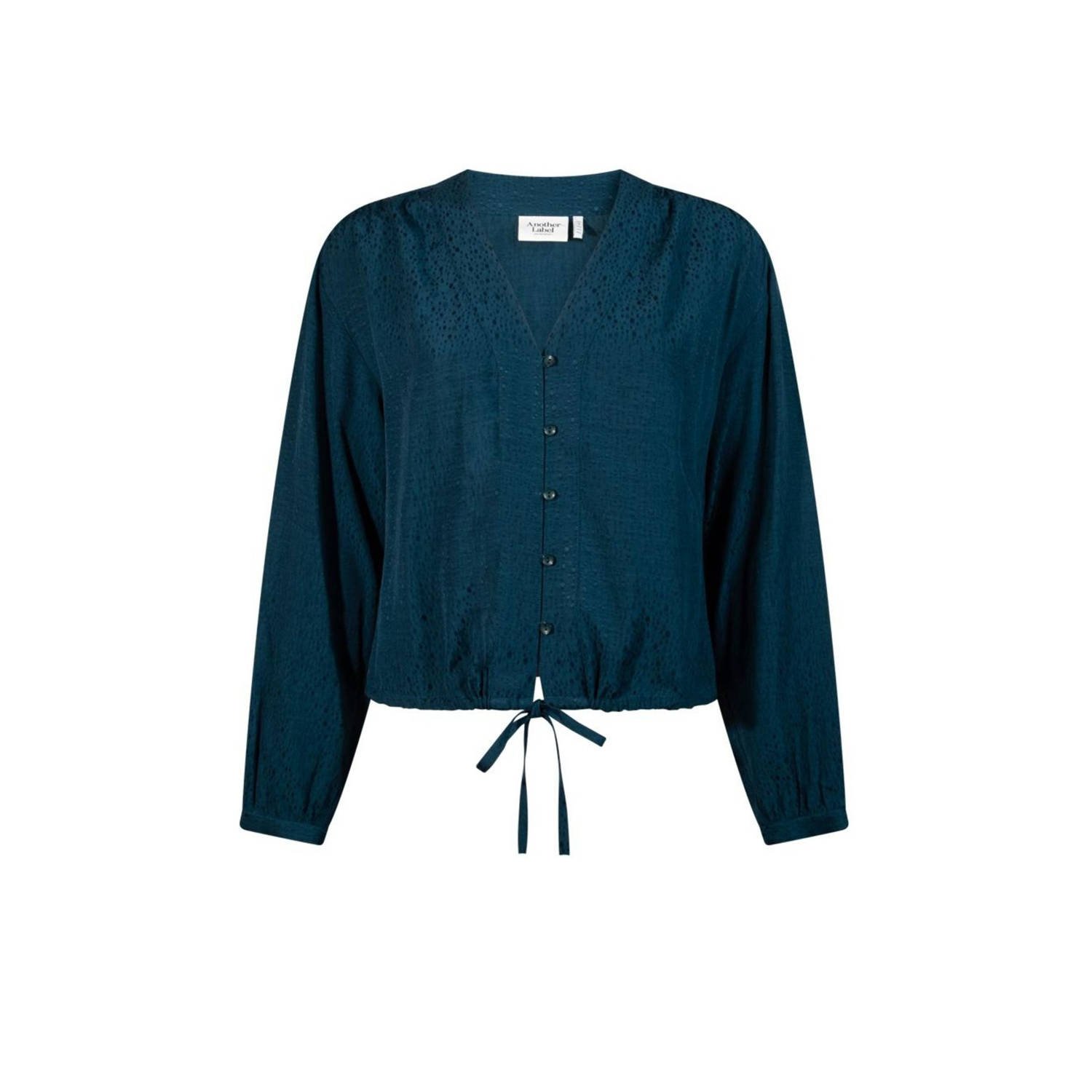 ANOTHER LABEL Dames Blouses Chavelly Blauw