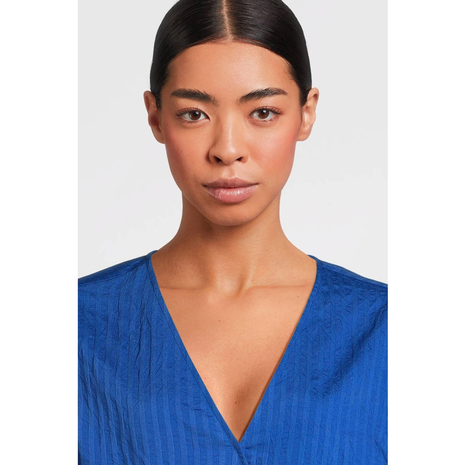 Another-Label overslag top Salem blauw
