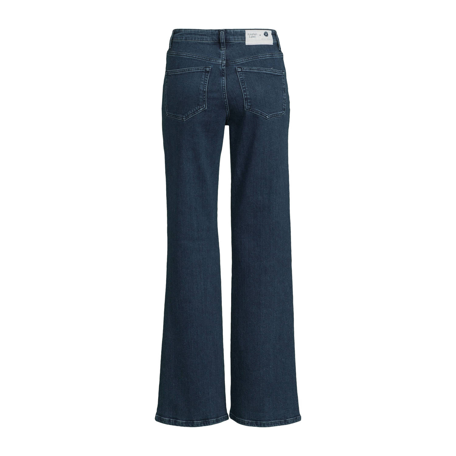 Another-Label high waist straight leg jeans Moore stone indigo