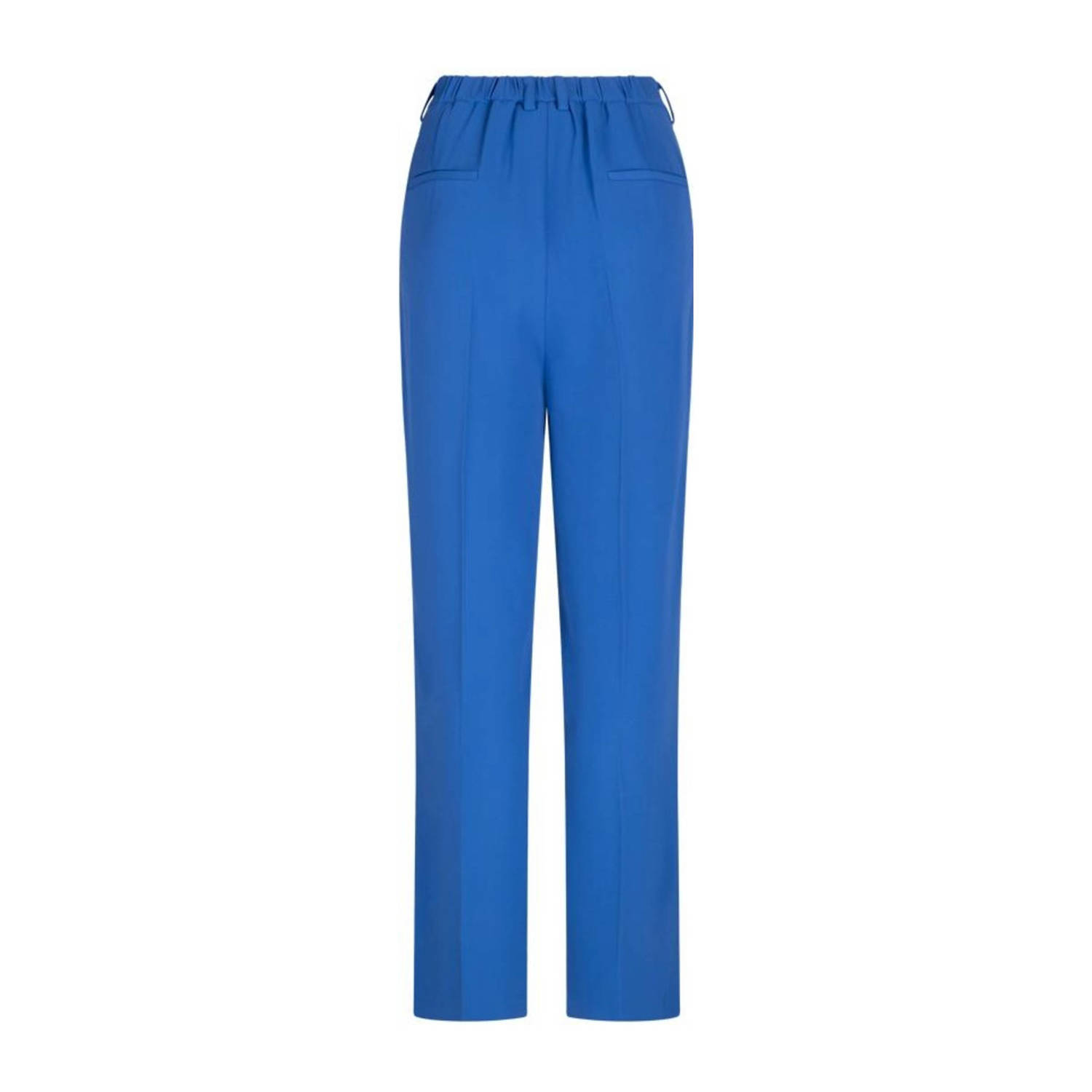 Another-Label straight fit pantalon Doore blauw