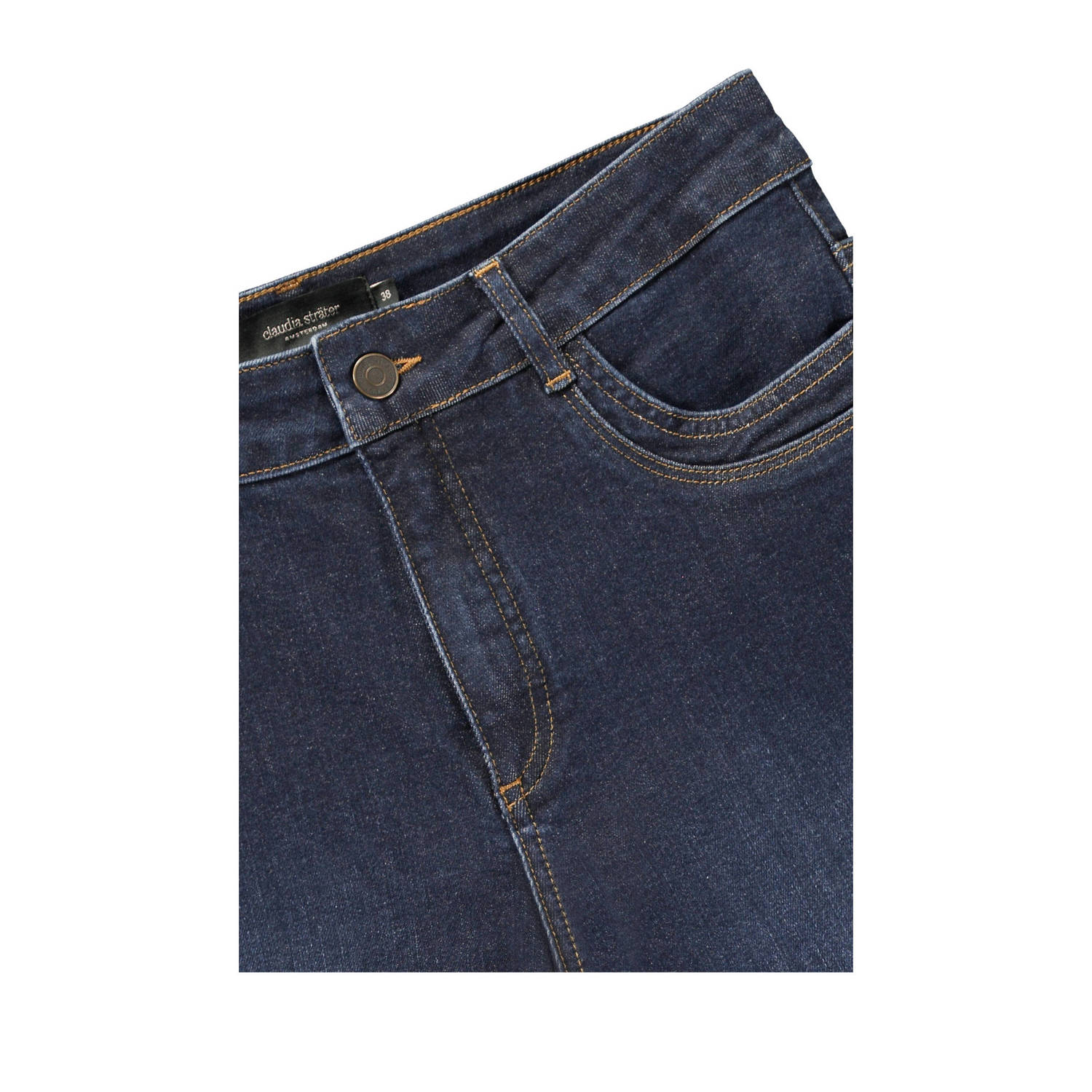 Claudia Sträter boyfriend jeans dark blue denim