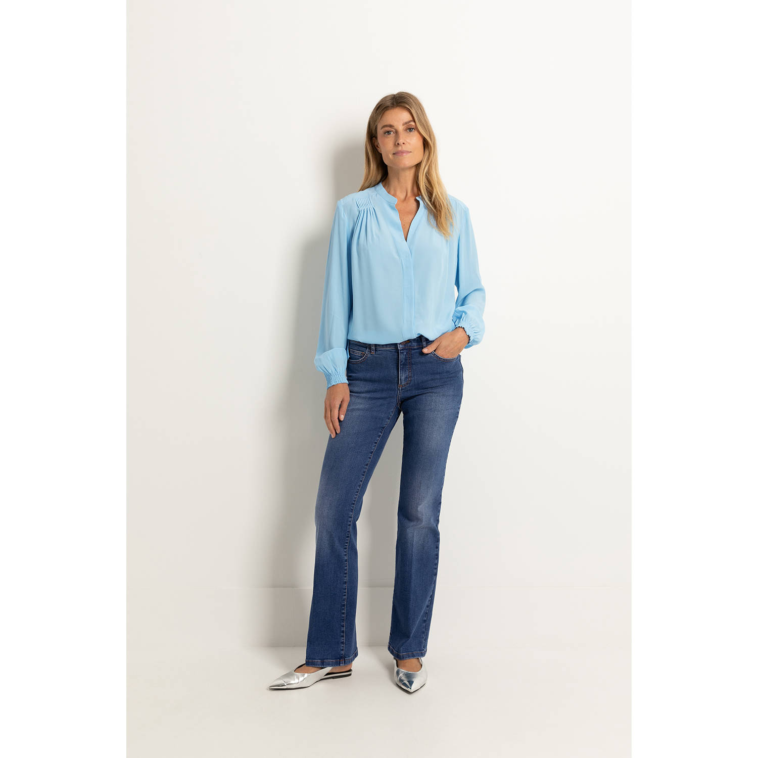 Claudia Sträter low waist dark blue denim